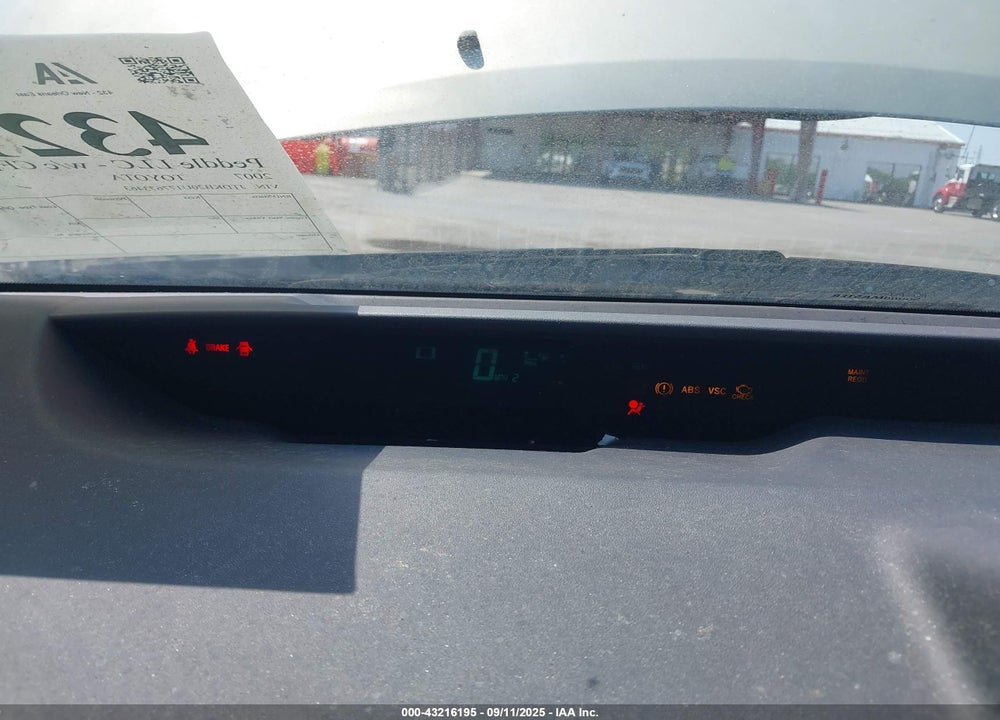 2007 TOYOTA PRIUS VIN: JTDKB20U177673463