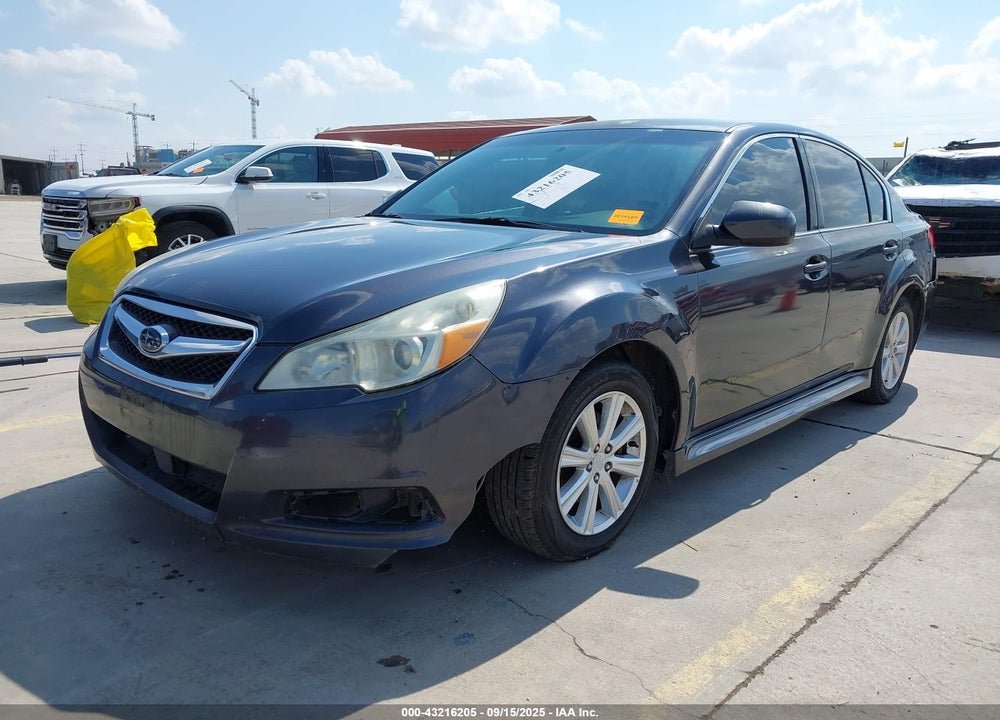 2011 SUBARU LEGACY 2.5I PREMIUM VIN: 4S3BMCG65B3255222