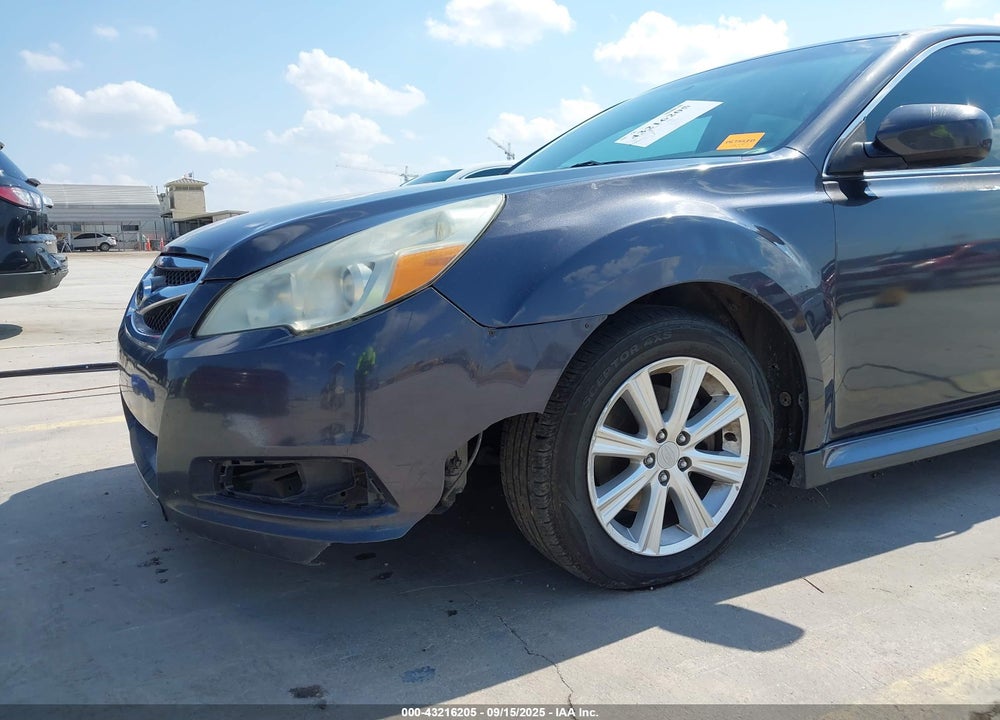 2011 SUBARU LEGACY 2.5I PREMIUM VIN: 4S3BMCG65B3255222