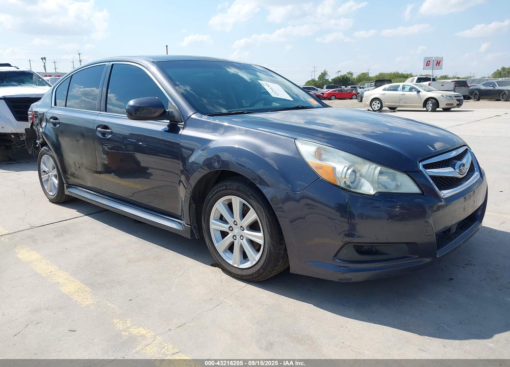 2011 SUBARU LEGACY 2.5I PREMIUM VIN: 4S3BMCG65B3255222