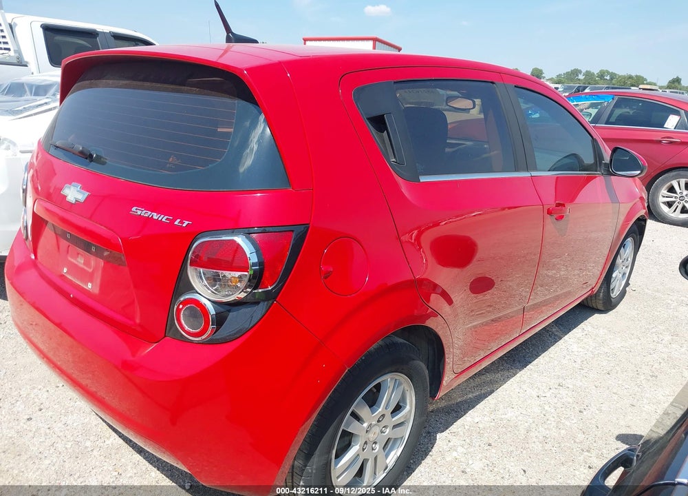 2012 CHEVROLET SONIC 2LT VIN: 1G1JC6SH7C4136715