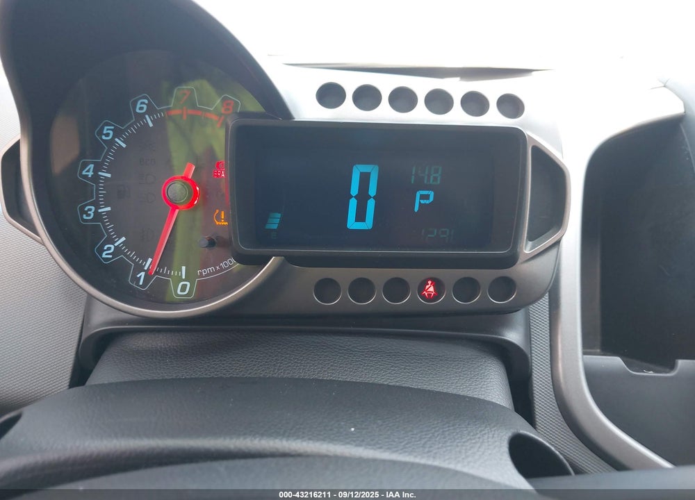 2012 CHEVROLET SONIC 2LT VIN: 1G1JC6SH7C4136715