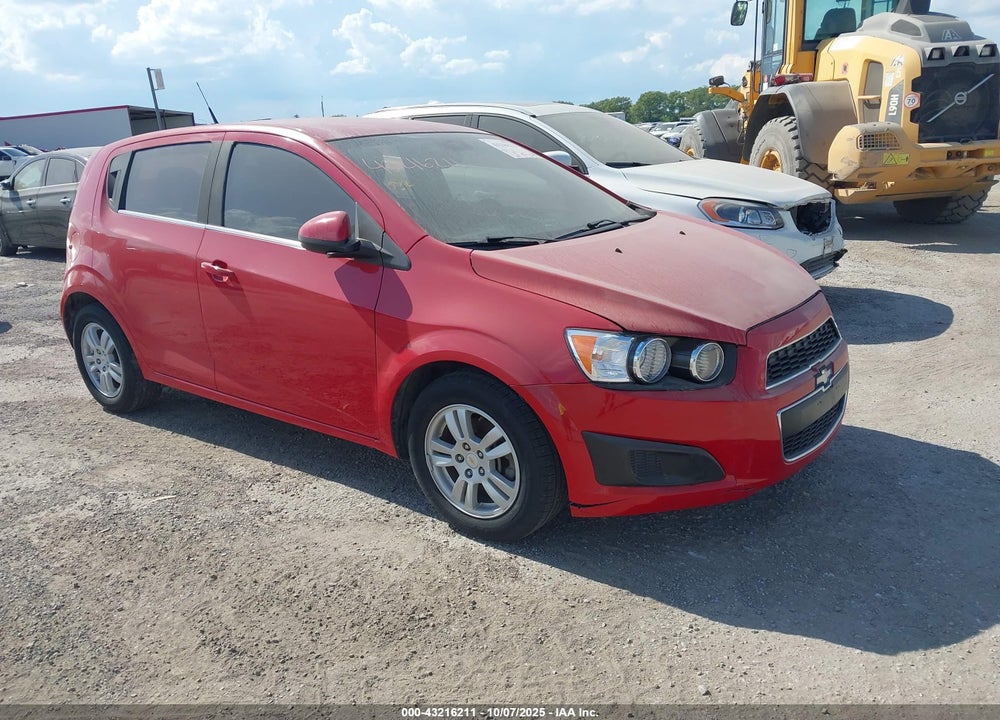 2012 CHEVROLET SONIC 2LT VIN: 1G1JC6SH7C4136715