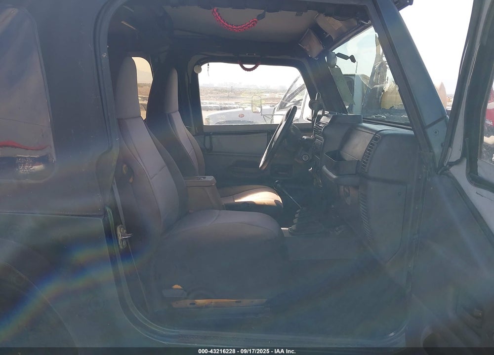 1999 JEEP WRANGLER SE VIN: 1J4FY29P7XP412247