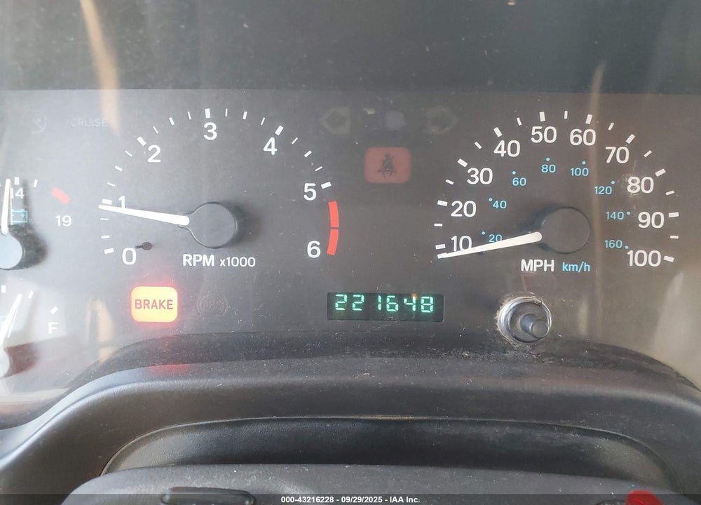 1999 JEEP WRANGLER SE VIN: 1J4FY29P7XP412247