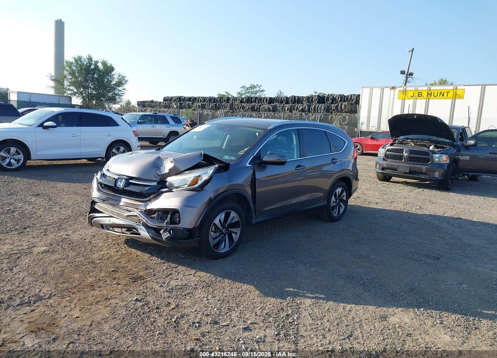 2015 HONDA CR-V VIN: 5J6RM4H91FL128223