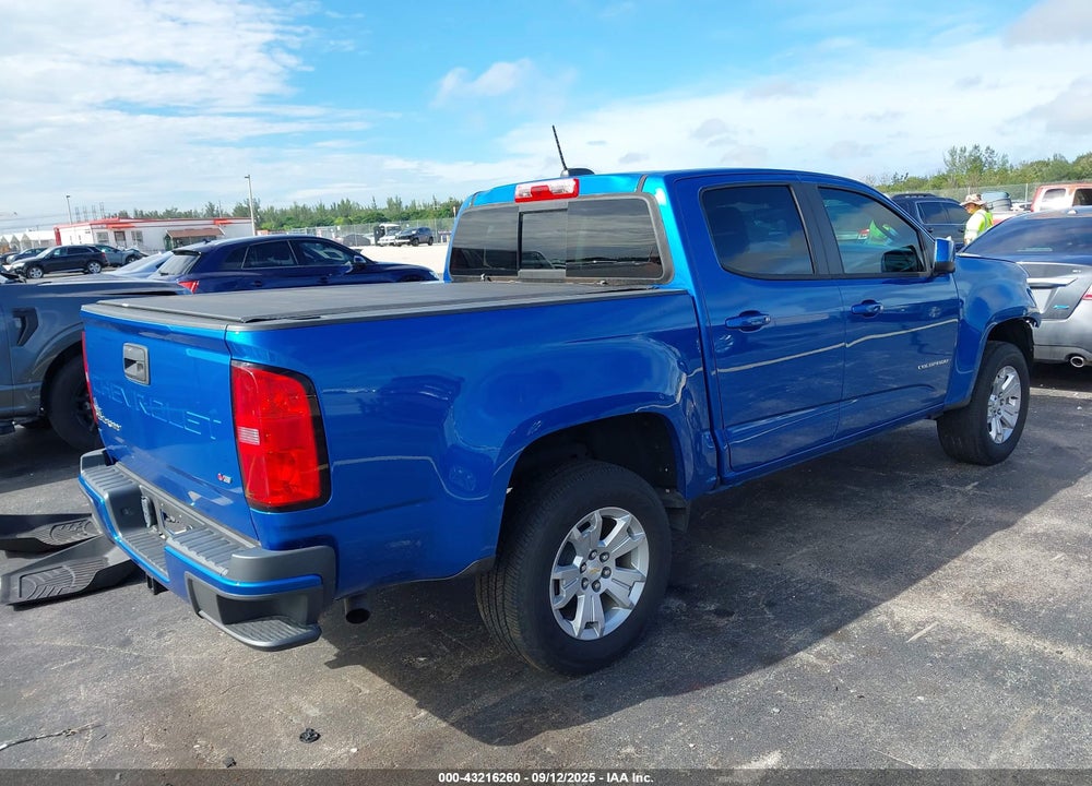 2021 CHEVROLET COLORADO 2WD SHORT BOX LT VIN: 1GCGSCEN4M1290631