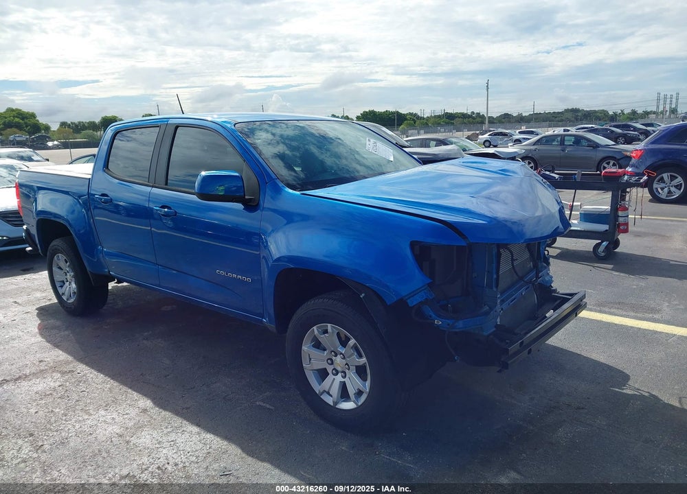 2021 CHEVROLET COLORADO 2WD SHORT BOX LT VIN: 1GCGSCEN4M1290631