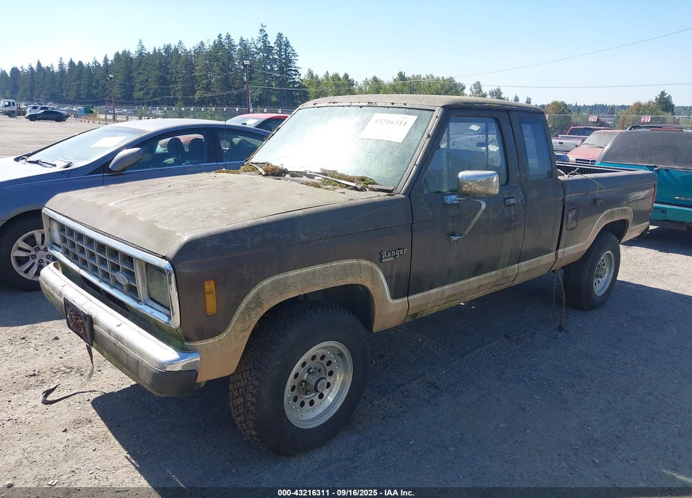 1987 FORD RANGER SUPER CAB VIN: 1FTCR15T3HPB19207