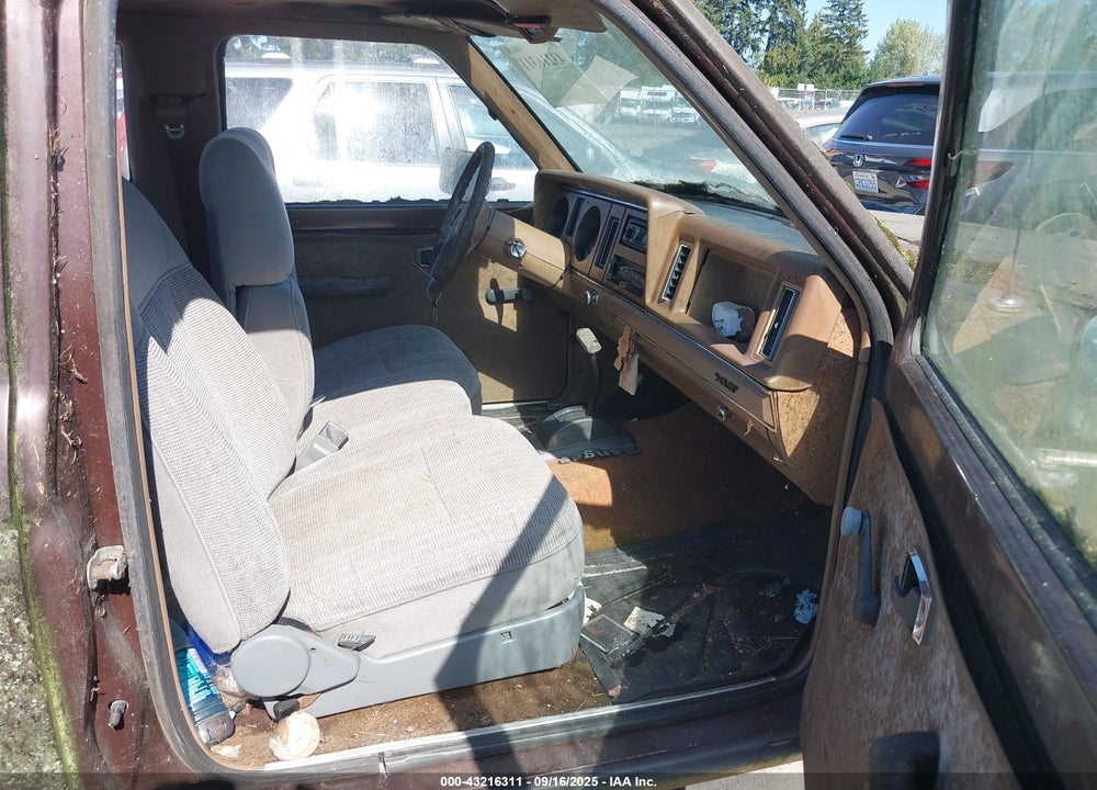 1987 FORD RANGER SUPER CAB VIN: 1FTCR15T3HPB19207
