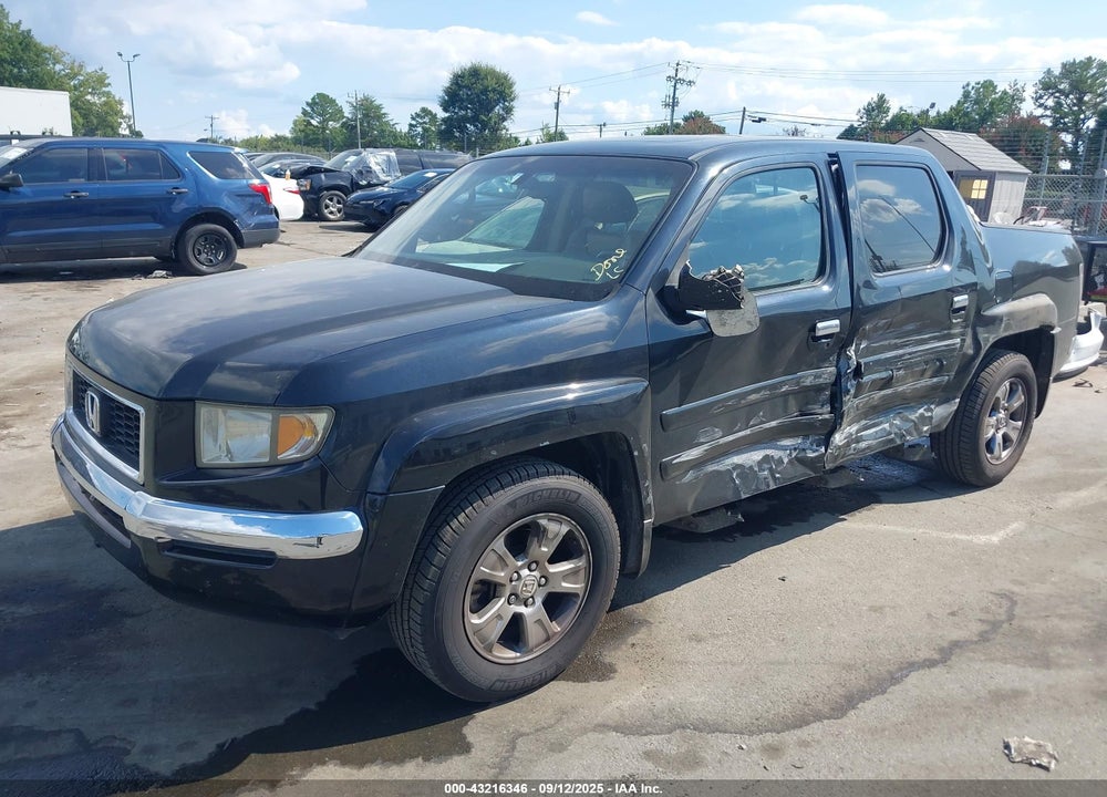 2006 HONDA RIDGELINE RTL VIN: 2HJYK16556H505859