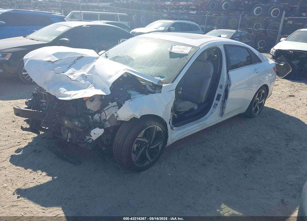 2023 HYUNDAI ELANTRA HYBRID VIN: KMHLN4AJXPU037813