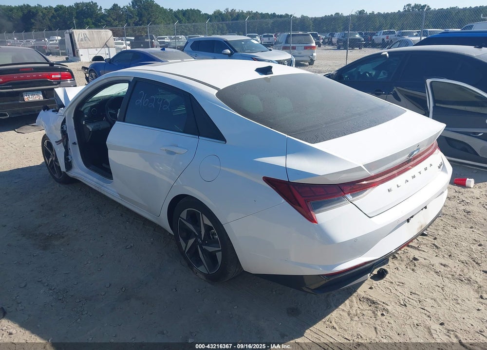 2023 HYUNDAI ELANTRA HYBRID VIN: KMHLN4AJXPU037813