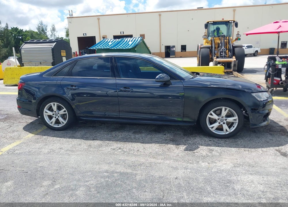2018 AUDI A4 VIN: WAUKMAF42JN003058