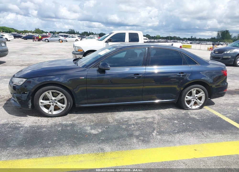 2018 AUDI A4 VIN: WAUKMAF42JN003058