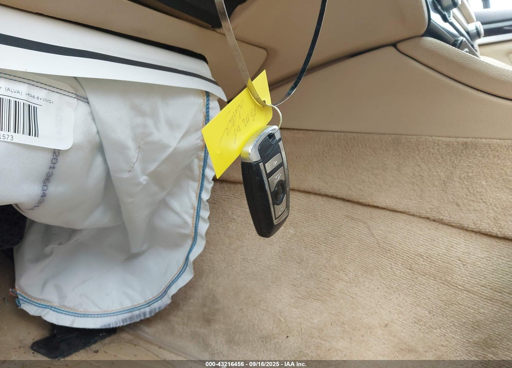 2012 BMW 5 SERIES VIN: WBAFU7C55CDU58206