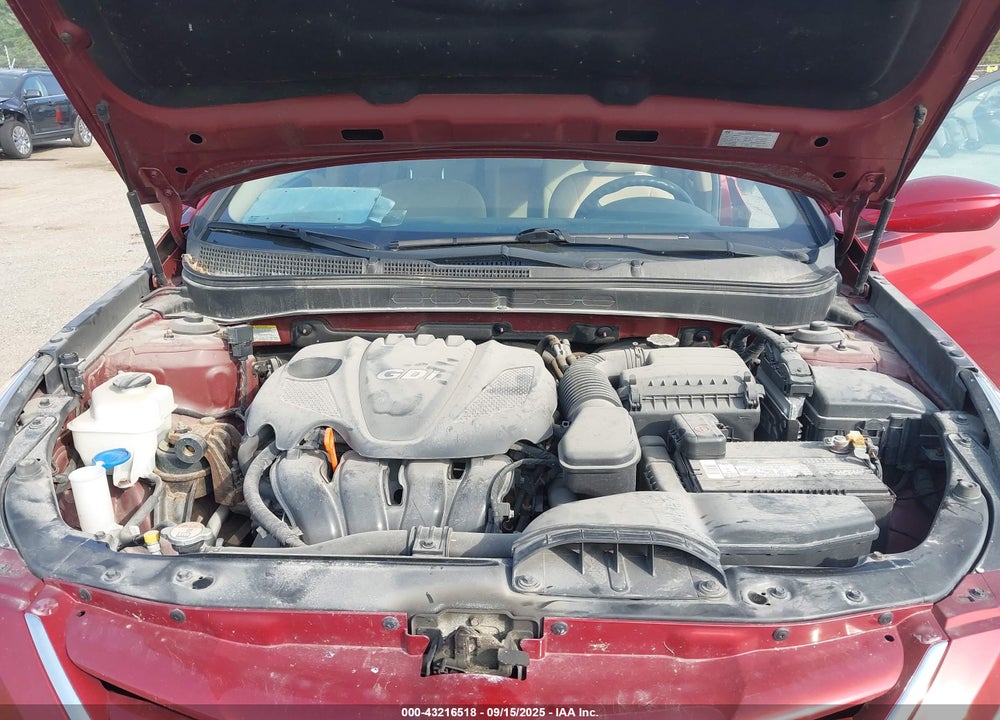 2013 HYUNDAI SONATA GLS VIN: 5NPEB4AC8DH724656