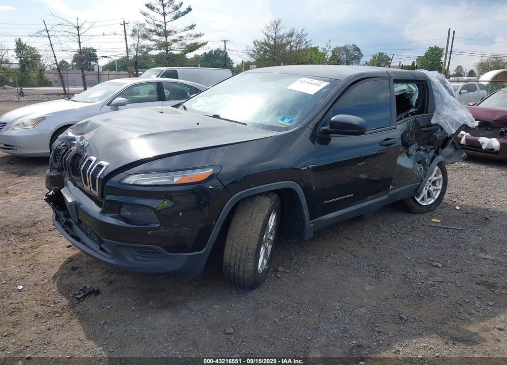 2014 JEEP CHEROKEE VIN: 1C4PJMAB1EW246983