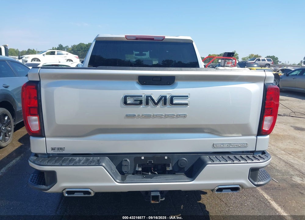 2020 GMC SIERRA 1500 4WD SHORT BOX ELEVATION VIN: 3GTU9CET8LG361200