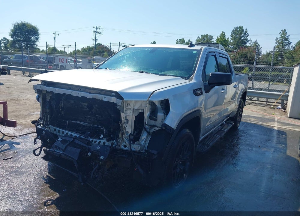 2020 GMC SIERRA 1500 4WD SHORT BOX ELEVATION VIN: 3GTU9CET8LG361200