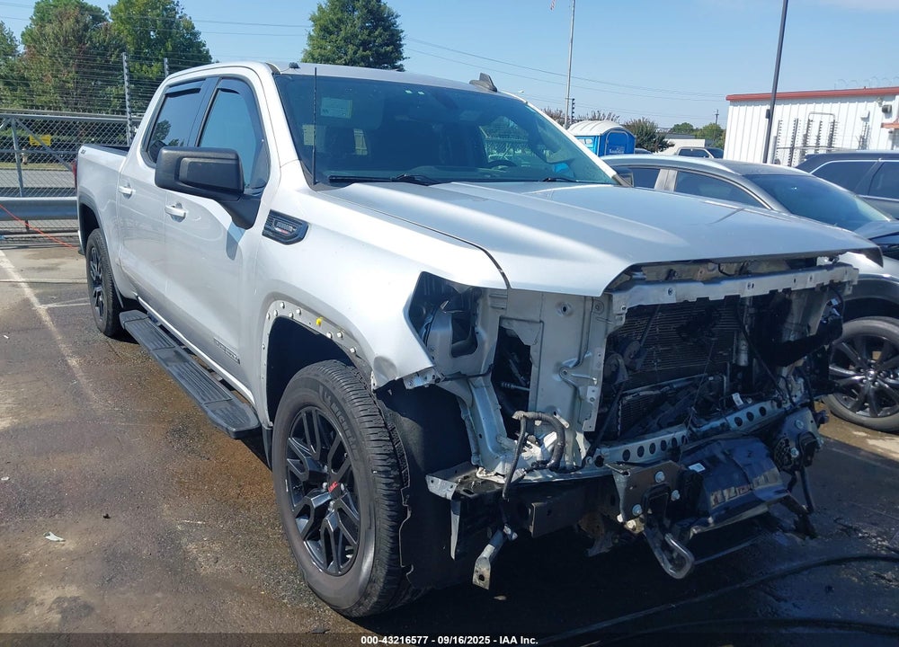 2020 GMC SIERRA 1500 4WD SHORT BOX ELEVATION VIN: 3GTU9CET8LG361200