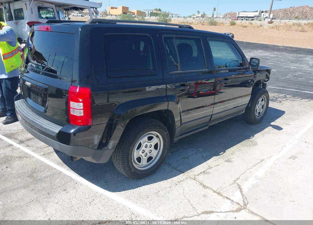 2015 JEEP PATRIOT VIN: 1C4NJPBB4FD329652