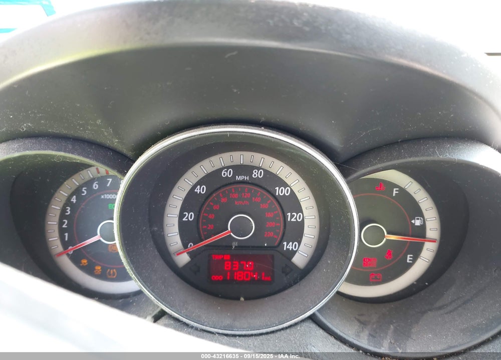 2013 KIA FORTE EX VIN: KNAFU5A25D5684559