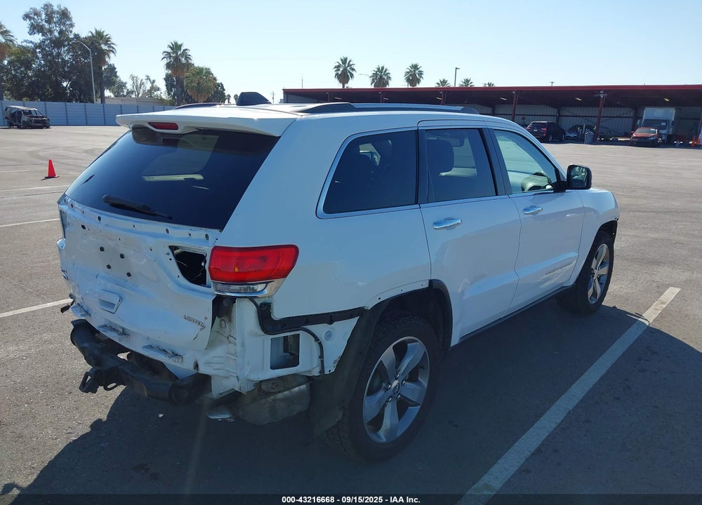 2014 JEEP GRAND CHEROKEE VIN: 1C4RJFBMXEC333898