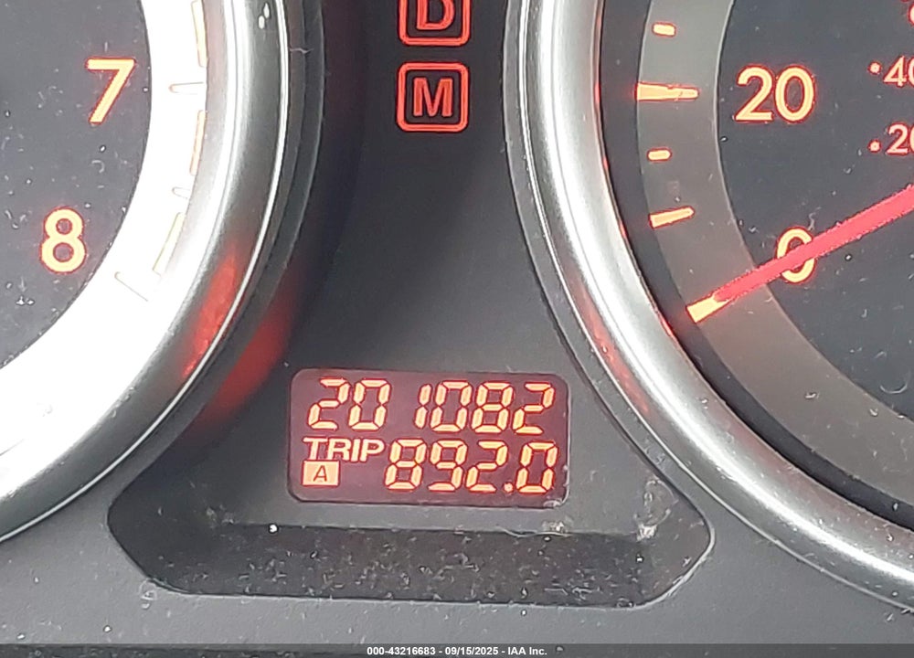 2008 MAZDA CX-9 VIN: JM3TB38A580124838