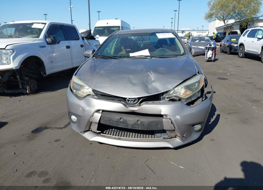 2014 TOYOTA COROLLA LE PLUS VIN: 5YFBURHE7EP008238