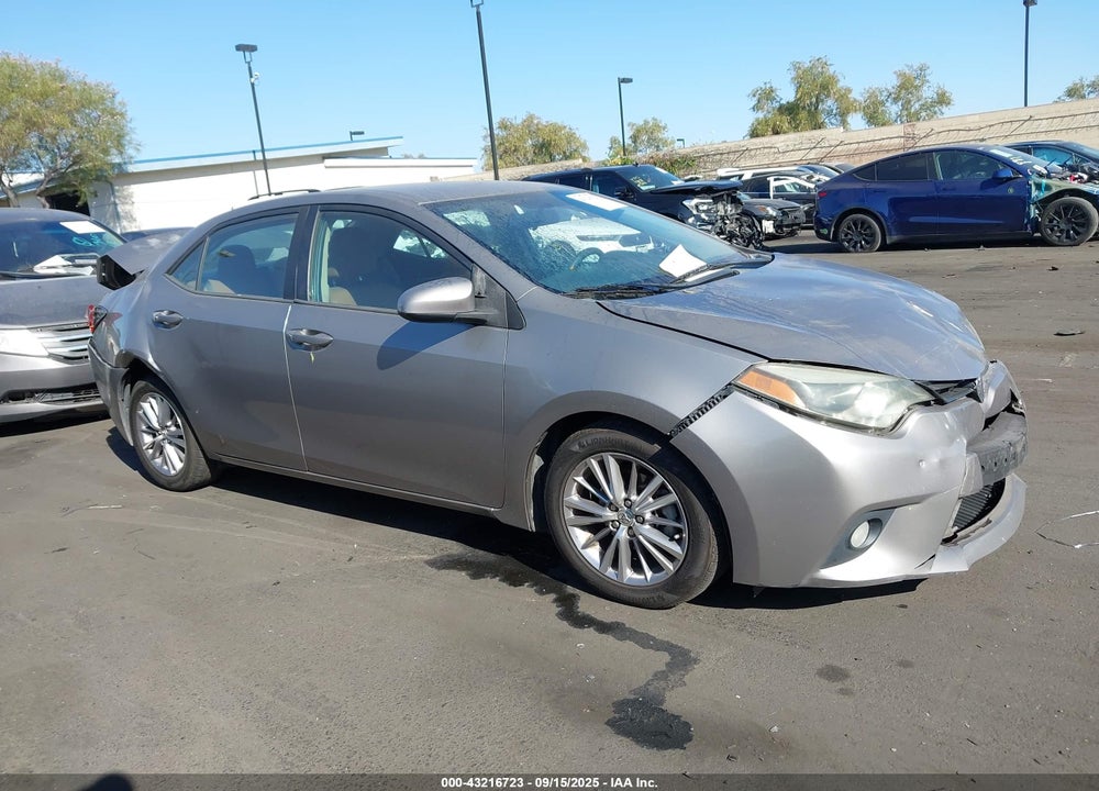 2014 TOYOTA COROLLA LE PLUS VIN: 5YFBURHE7EP008238