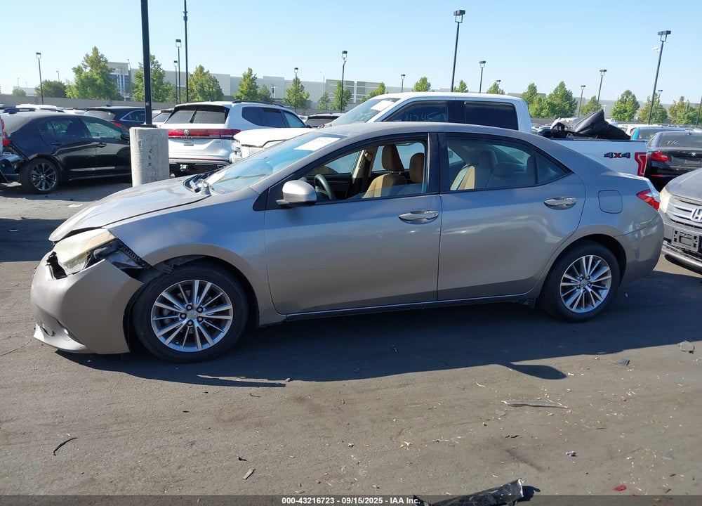 2014 TOYOTA COROLLA LE PLUS VIN: 5YFBURHE7EP008238