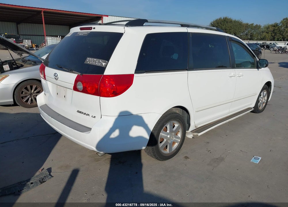2008 TOYOTA SIENNA VIN: 5TDZK23C38S209888
