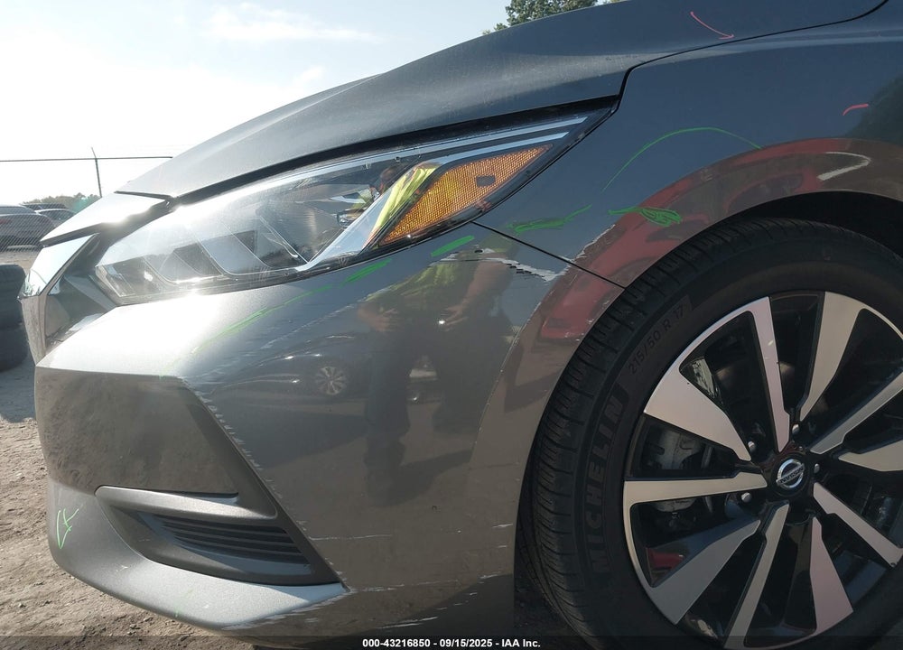 2021 NISSAN SENTRA SV XTRONIC CVT VIN: 3N1AB8CVXMY260019