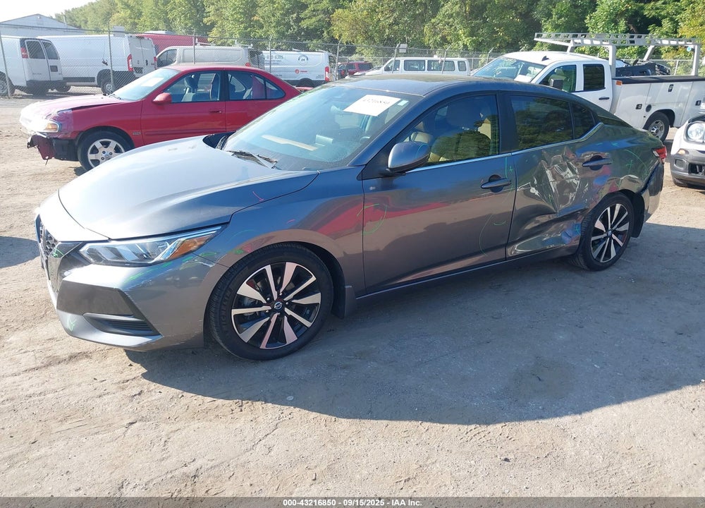 2021 NISSAN SENTRA SV XTRONIC CVT VIN: 3N1AB8CVXMY260019