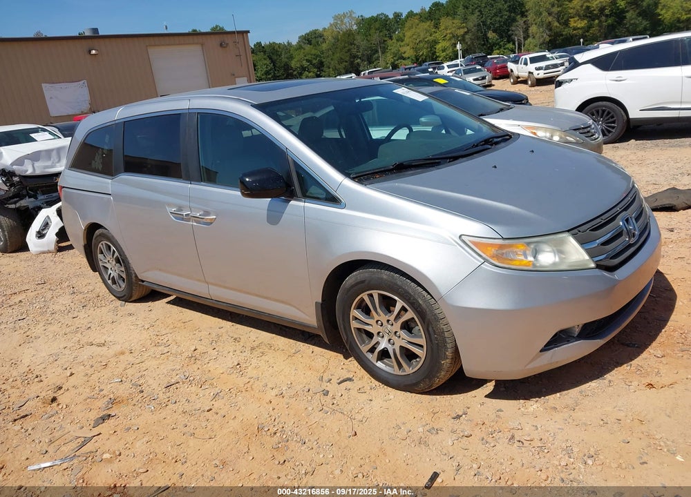 2013 HONDA ODYSSEY EX-L VIN: 5FNRL5H68DB079770