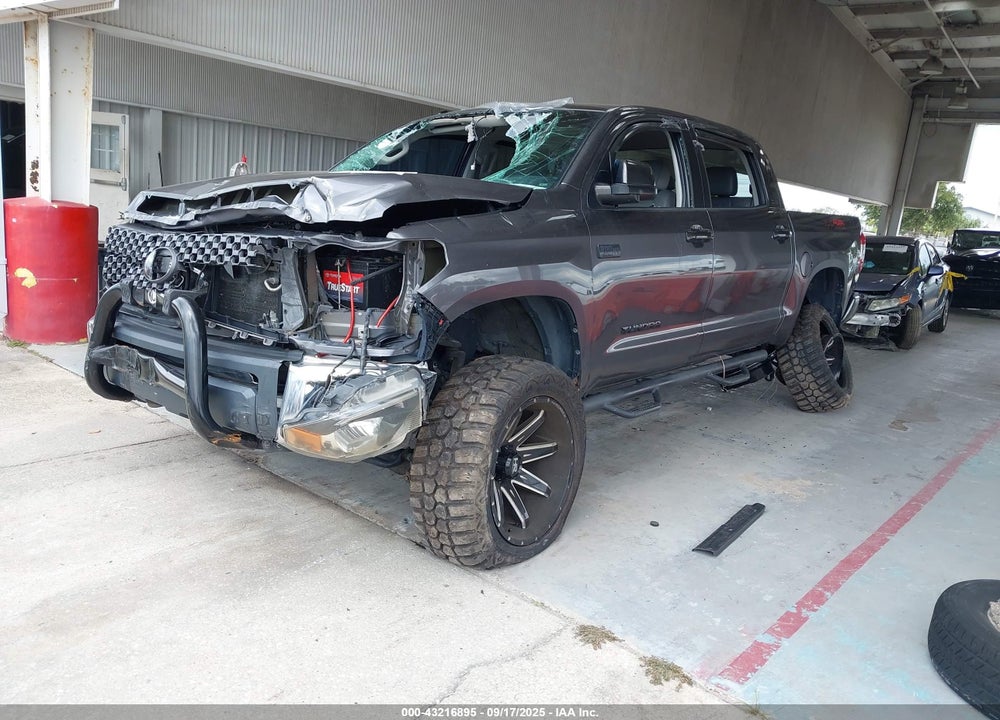 2018 TOYOTA TUNDRA VIN: 5TFDW5F10JX687521