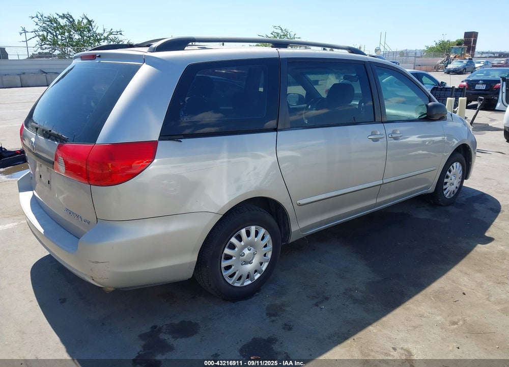 2006 TOYOTA SIENNA CE VIN: 5TDZA23C76S406028