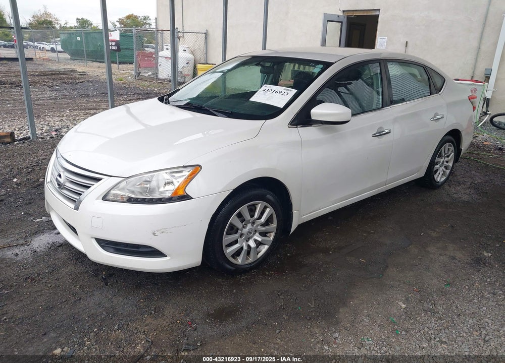 2013 NISSAN SENTRA SV VIN: 3N1AB7AP9DL666000