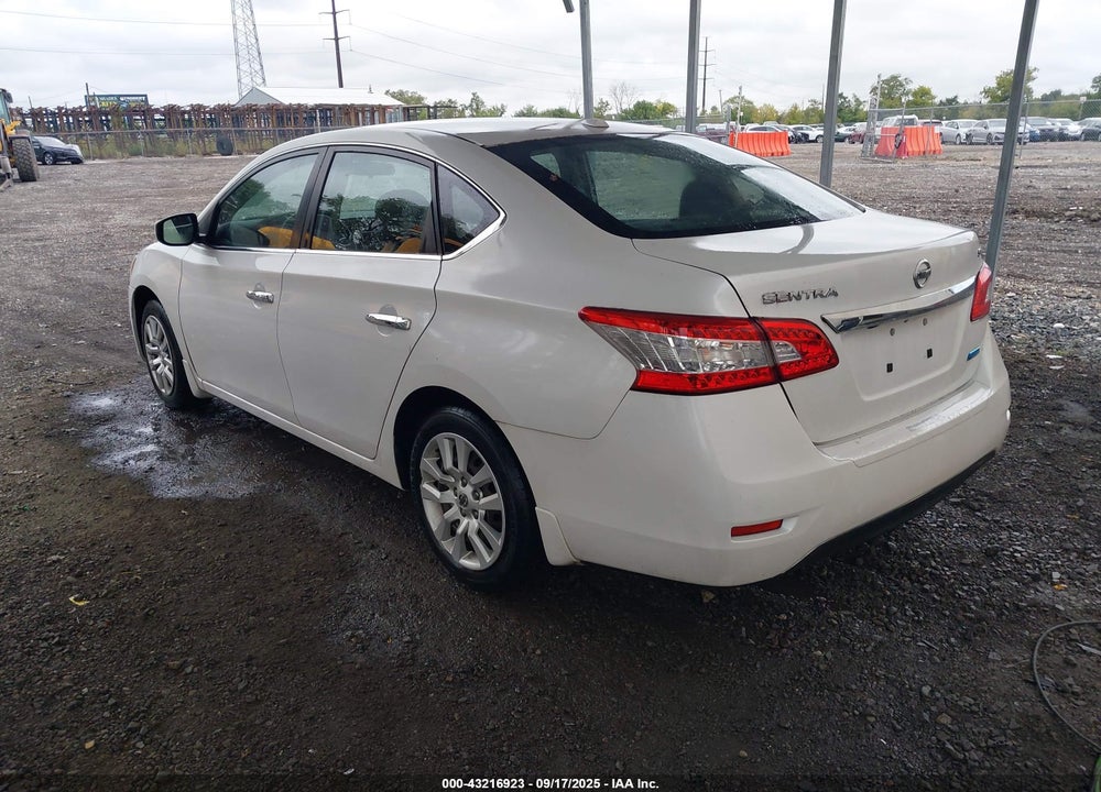 2013 NISSAN SENTRA SV VIN: 3N1AB7AP9DL666000