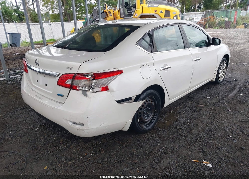 2013 NISSAN SENTRA SV VIN: 3N1AB7AP9DL666000