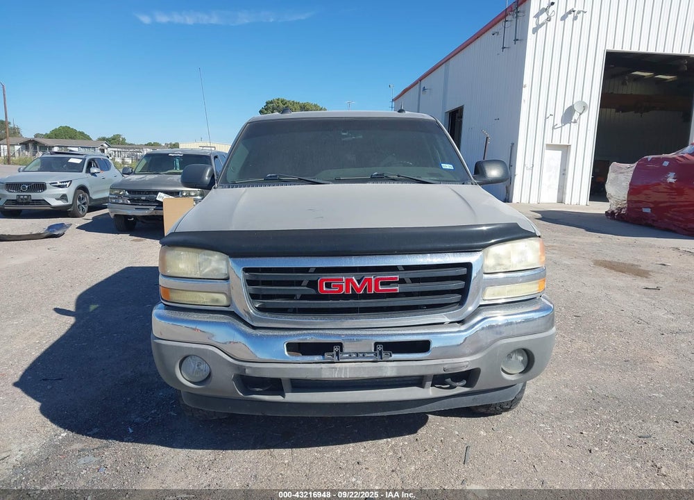 2005 GMC SIERRA 1500 SLE VIN: 2GTEK13T251397038