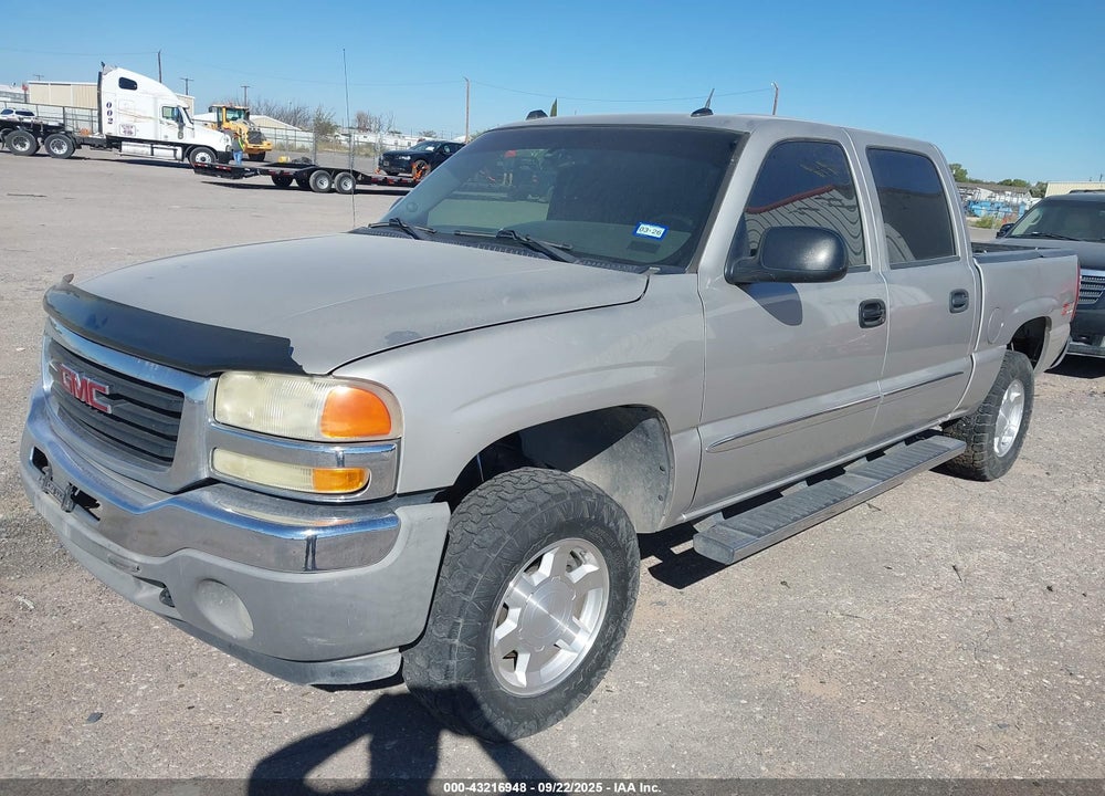 2005 GMC SIERRA 1500 SLE VIN: 2GTEK13T251397038