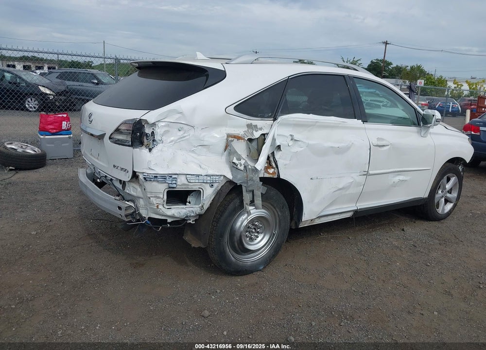 2012 LEXUS RX 350 VIN: 2T2BK1BA7CC126196