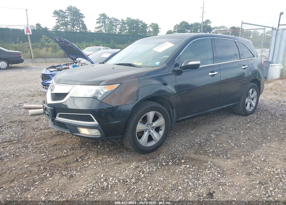 2011 ACURA MDX VIN: 2HNYD2H68BH508379