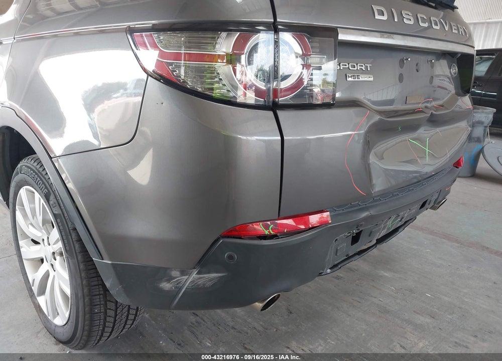 2016 LAND ROVER DISCOVERY SPORT VIN: SALCT2BG1GH602355