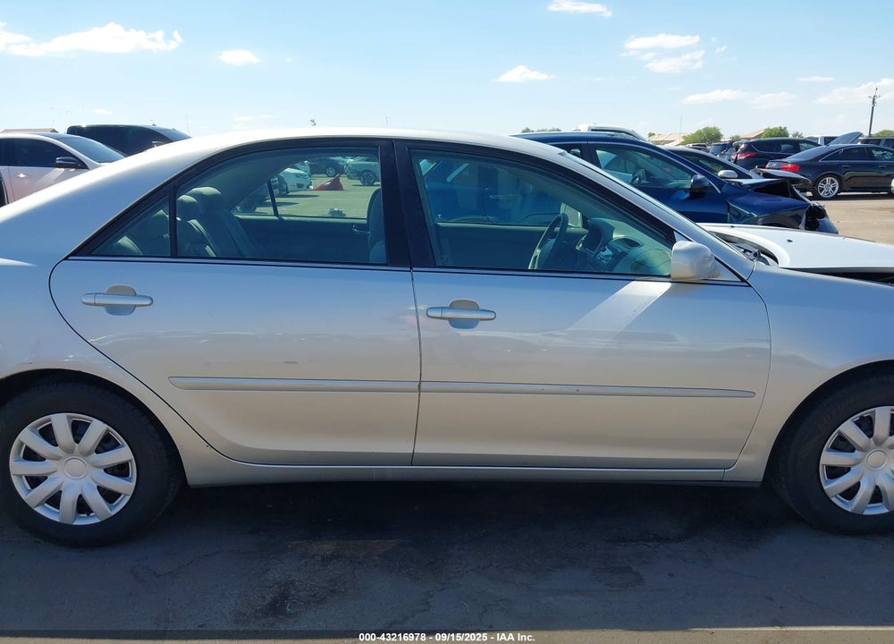 2006 TOYOTA CAMRY LE VIN: 4T1BE32K86U659967