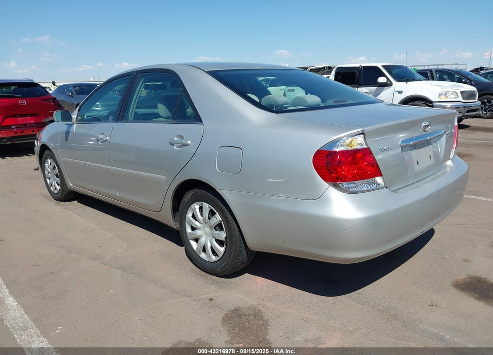 2006 TOYOTA CAMRY LE VIN: 4T1BE32K86U659967