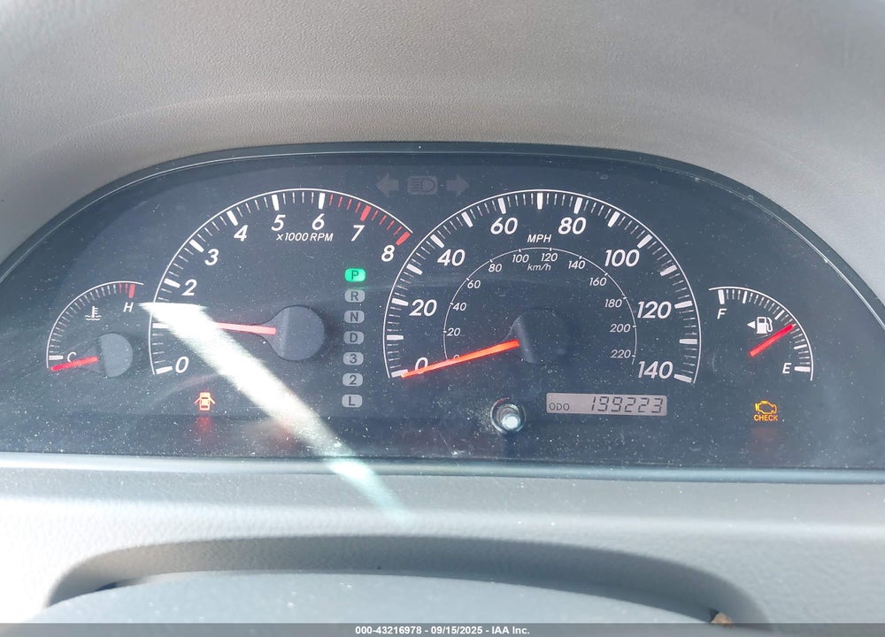 2006 TOYOTA CAMRY LE VIN: 4T1BE32K86U659967