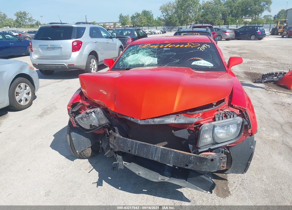 2012 CHEVROLET CAMARO 2LS VIN: 2G1FA1E32C9111409